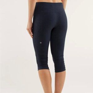 Lululemon In The Flow Crop ll Black Leggings